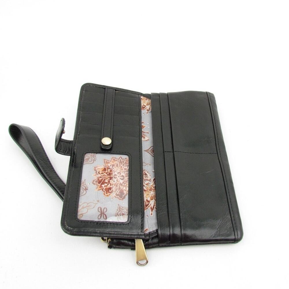 Hobo Black Leather Wristlet - Picture 5 of 7